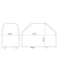 Cobertor de Parrilla Broil King 500 Series Imperial / Regal