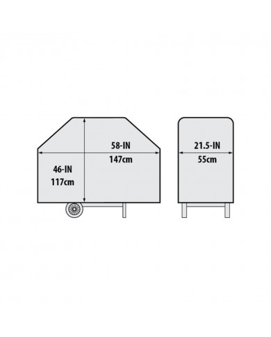 Cobertor de Parrilla Broil King 400 Series Crown / Sovereign / Baron Cobertor de Parrilla Broil King 400 Series Crown / Sovereign / Baron