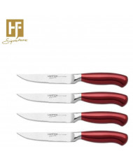 Argentum Red 4Pc Steak Set In Envelope