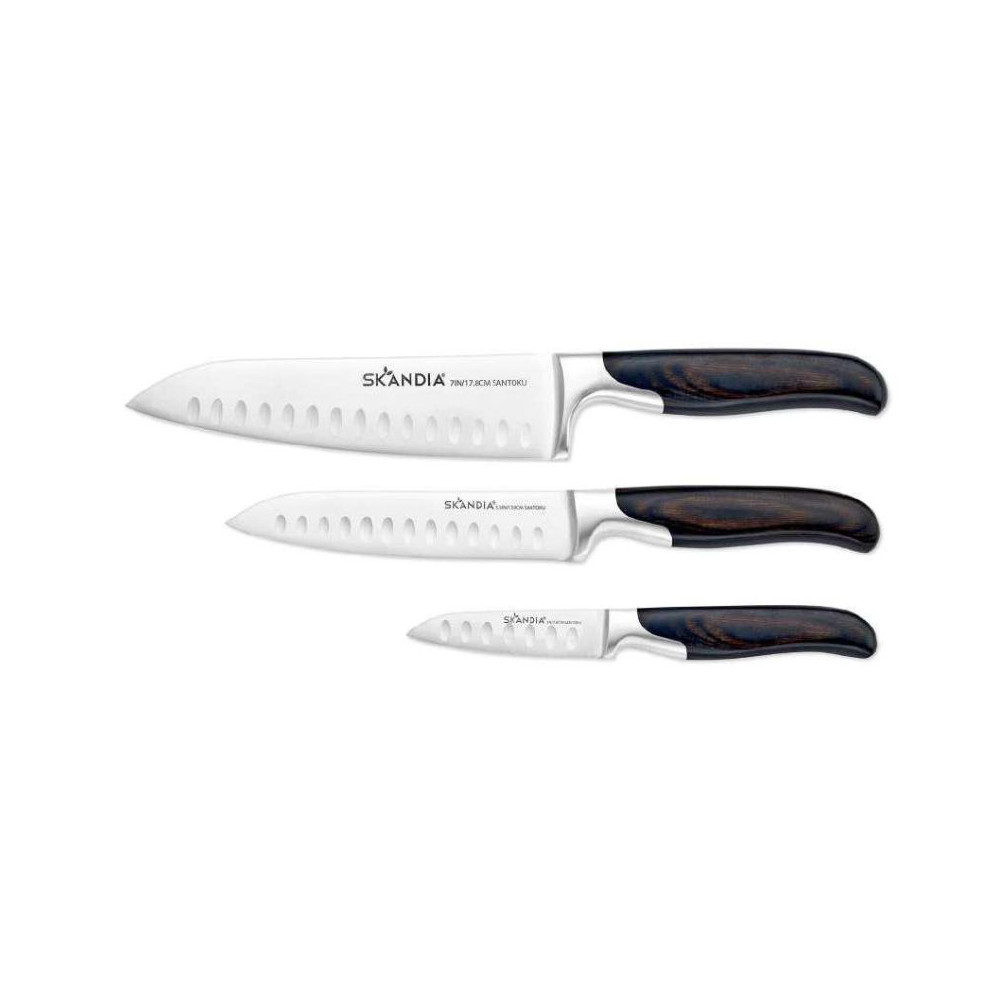 Kenai 3Pc Santoku Set In Gift Box